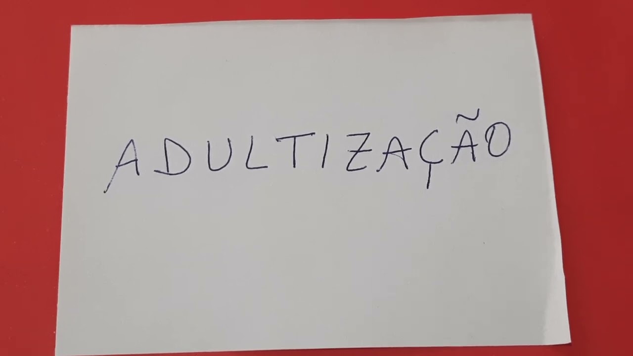 adultização infantil redação