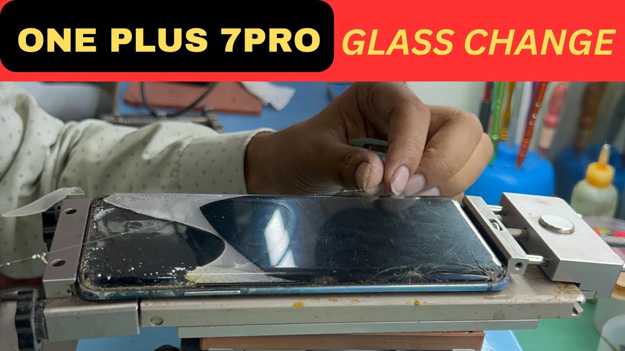 HOW TO CHANGE ONE PLUS 7PRO GLASS #आसानी से सही करे