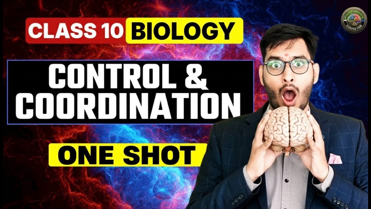 Control and Coordination || One Shot + PYQ Biology🎯 || Class 10th Boards || BY- shivam sir