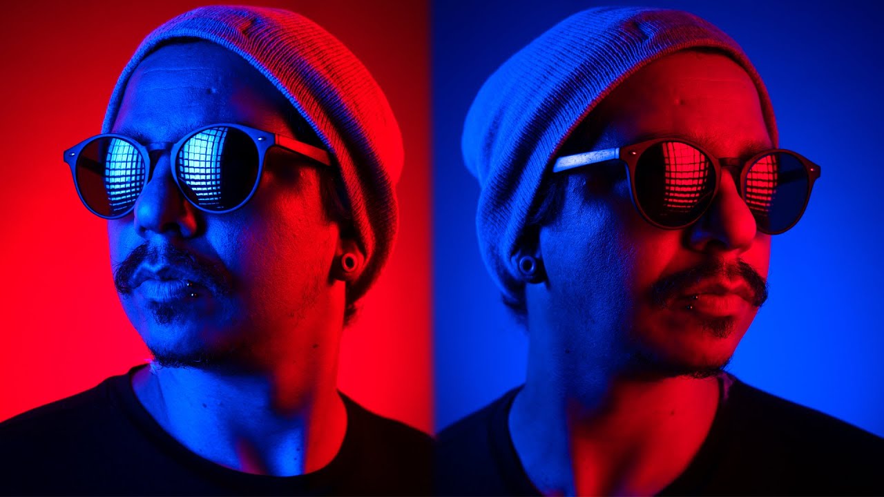 Fotografia Com luz Colorida