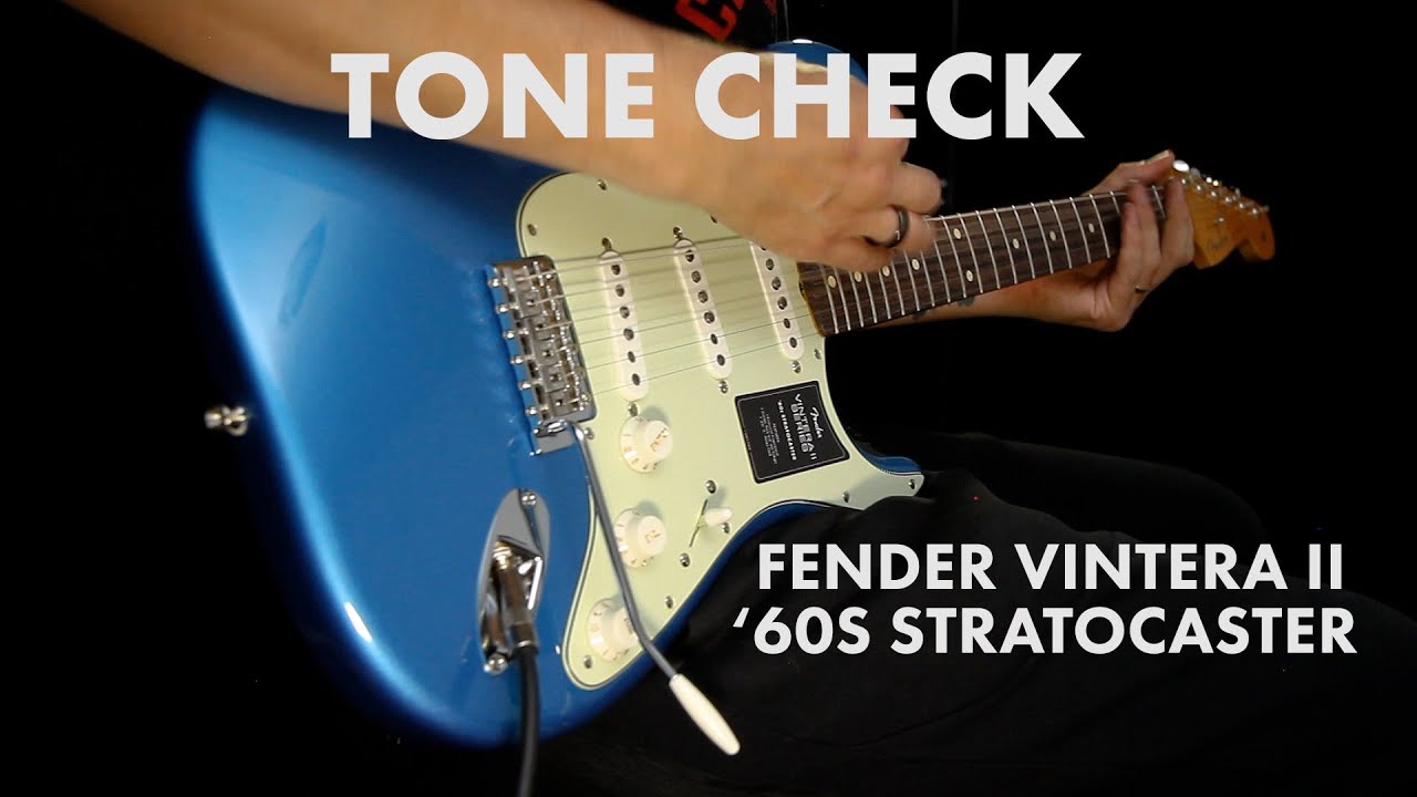 TONE CHECK: Fender Vintera II 60s Stratocaster Guitar Demo | Cream City Music