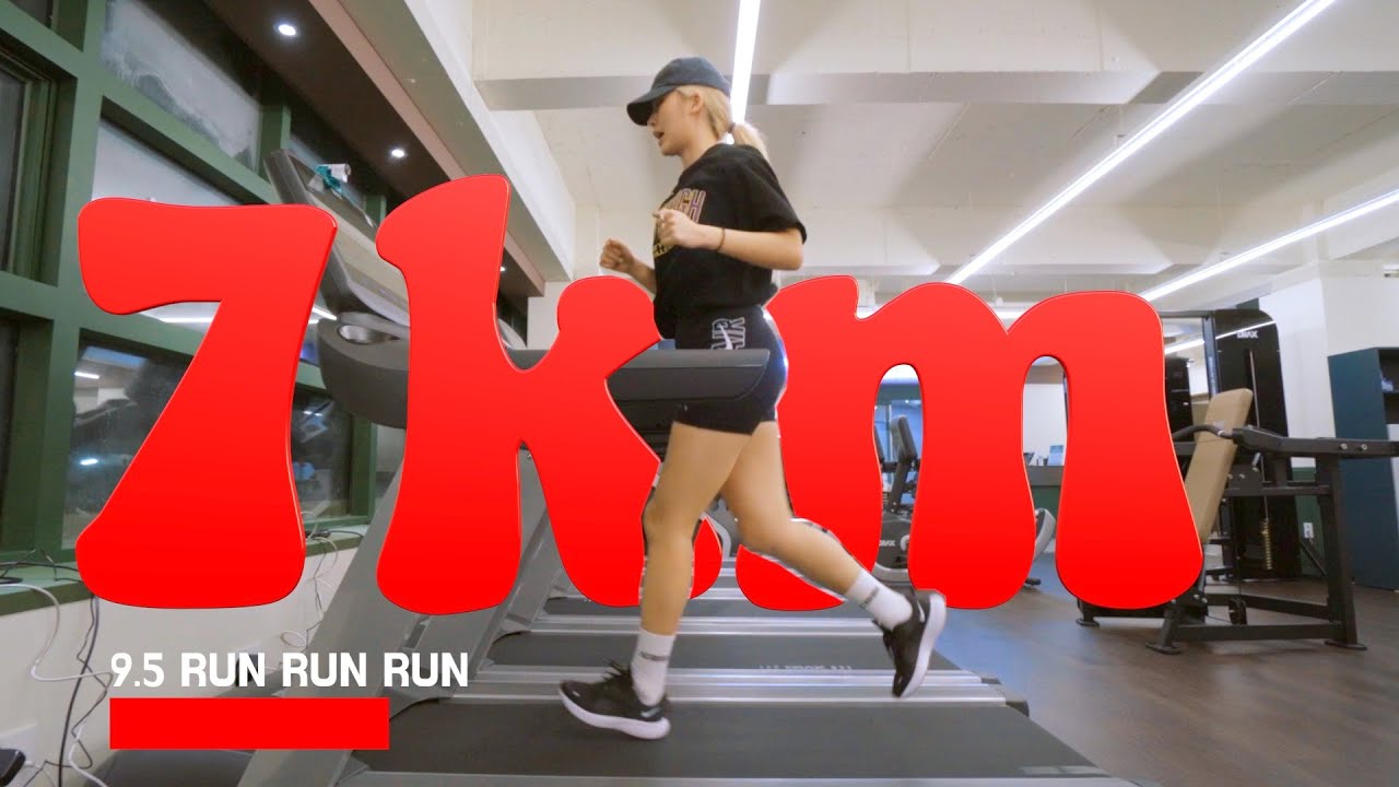 🔥-10KG를 순식간에 빼준 공복유산소 루틴| Run with me 7KM