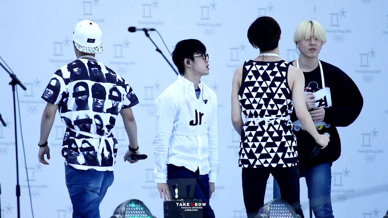 [FANCAM] 150516 평창 G-1000 A rehearsal GOT7 주니어 (Jinyoung focus)