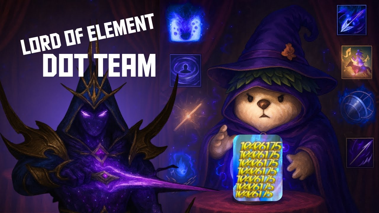 DOT team VS Lord of Element Atlantica Online