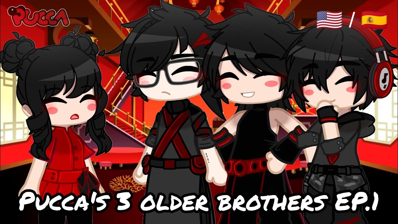 Pucca's 3 Older Brothers || Ep.1 || Pucca || AU || GCMS || Gacha Club Mini Series