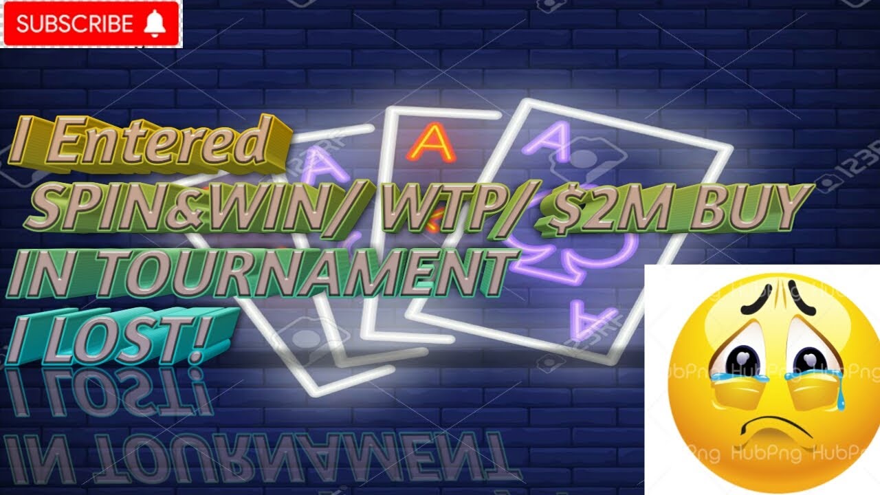 SPIN&WIN-WPT--$2M BUY IN! I LOST