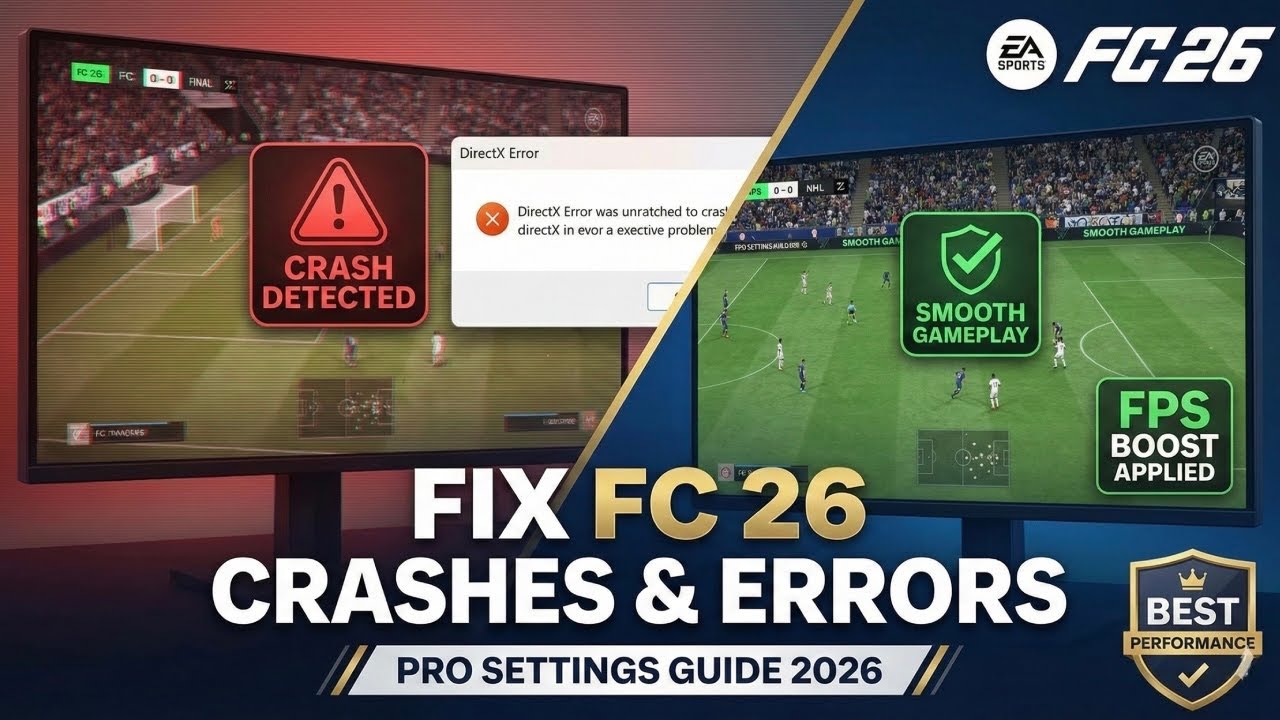 FC 26 продолжает вылетать? Измените эту настройку прямо сейчас.