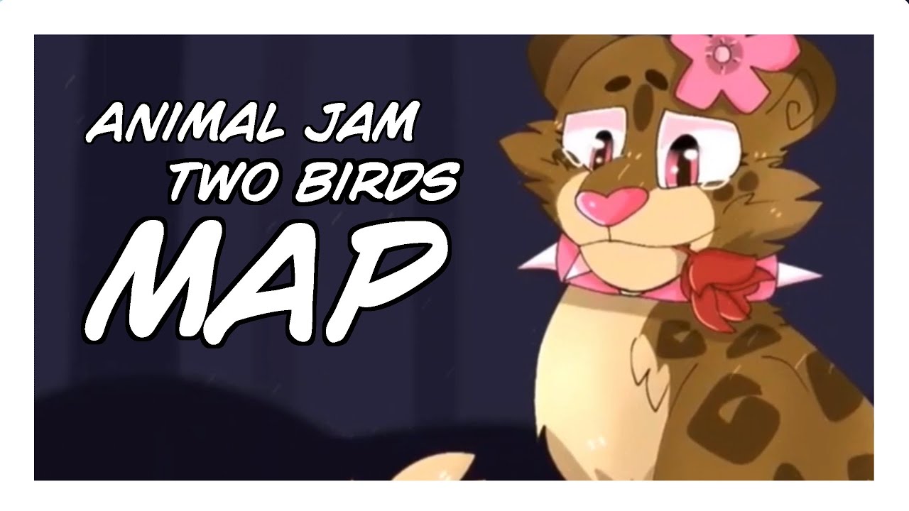 Animal Jam Two Birds COMPLETE MAP