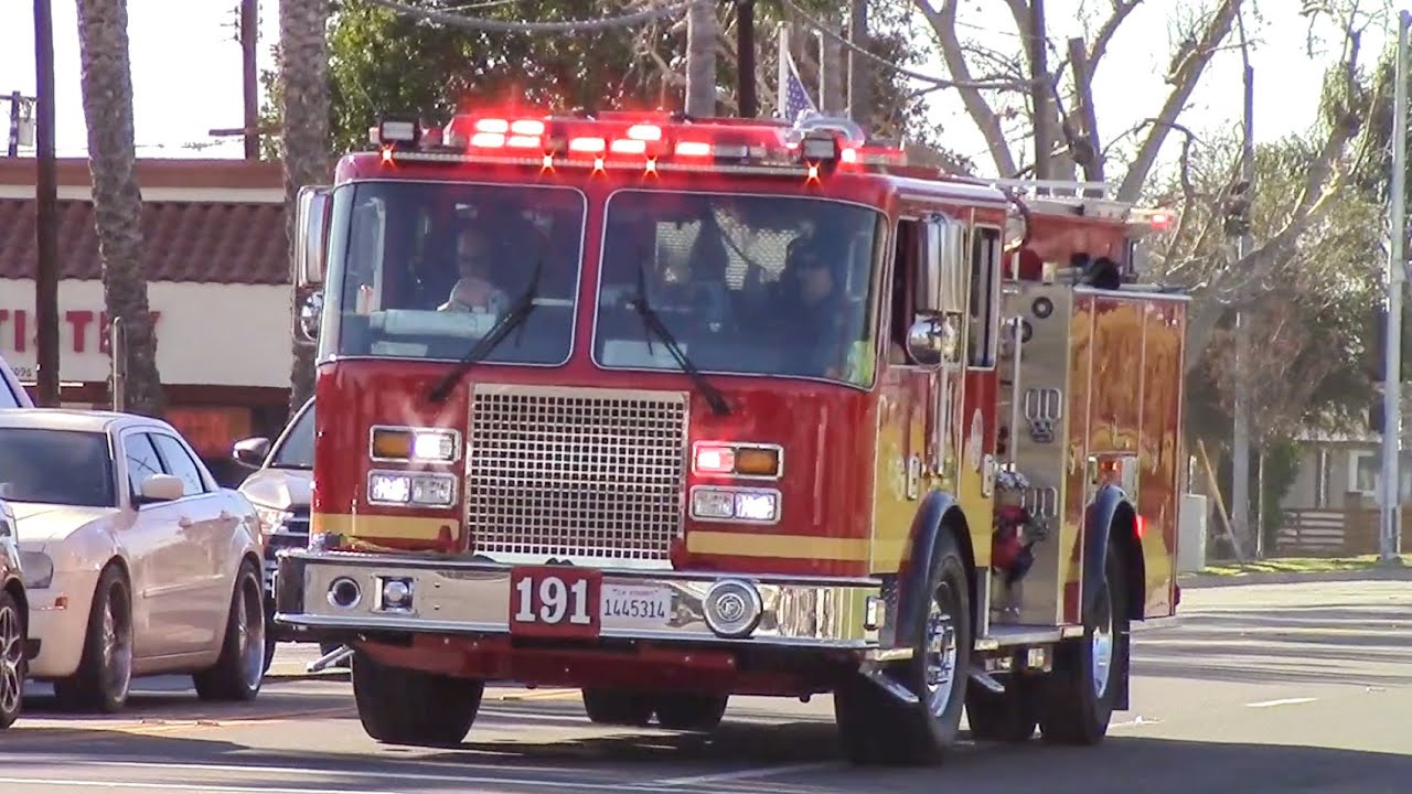LACo.FD Engine & Squad 191, La Habra 1