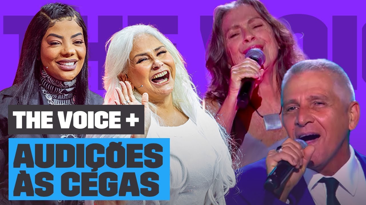 Participantes soltam a voz e encantam jurados na ESTREIA do The Voice Mais! | The Voice Mais