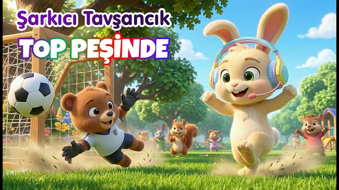 Şarkıcı Tavşancık Top Oynuyor ⚽ | Eğlenceli Çocuk Şarkısı