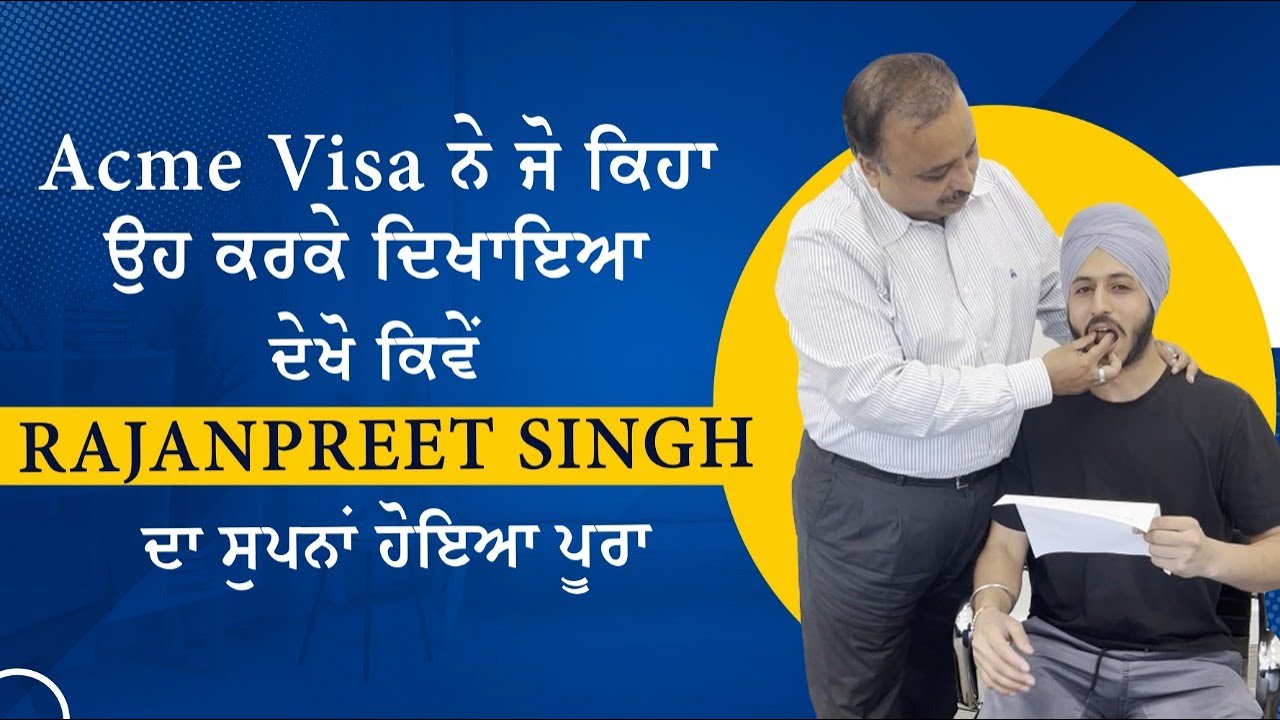 Rajanpreet Singh got Work Permit inside Canada | Client Testimonial