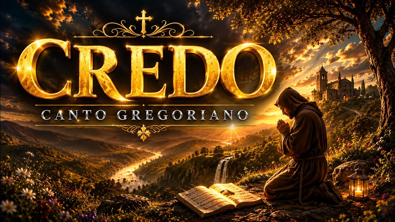 CREDO — Eu Creio em Deus | Canto Gregoriano (Voz Grave) ✝️