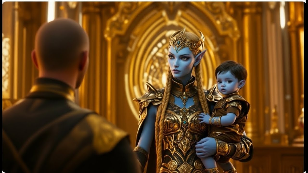 The Alien Queen Watched as the Child Ignored Everyone — and Came to Me