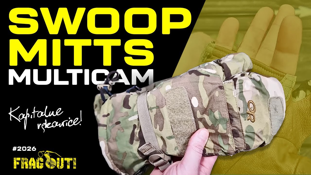 Swoop Mitts, Multicam - kapitalne rękawice!