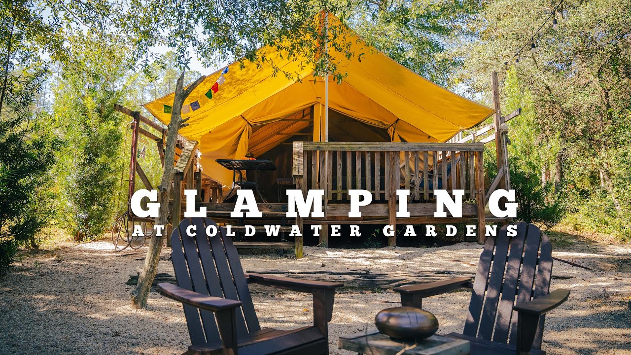 Glamping at Coldwater Gardens