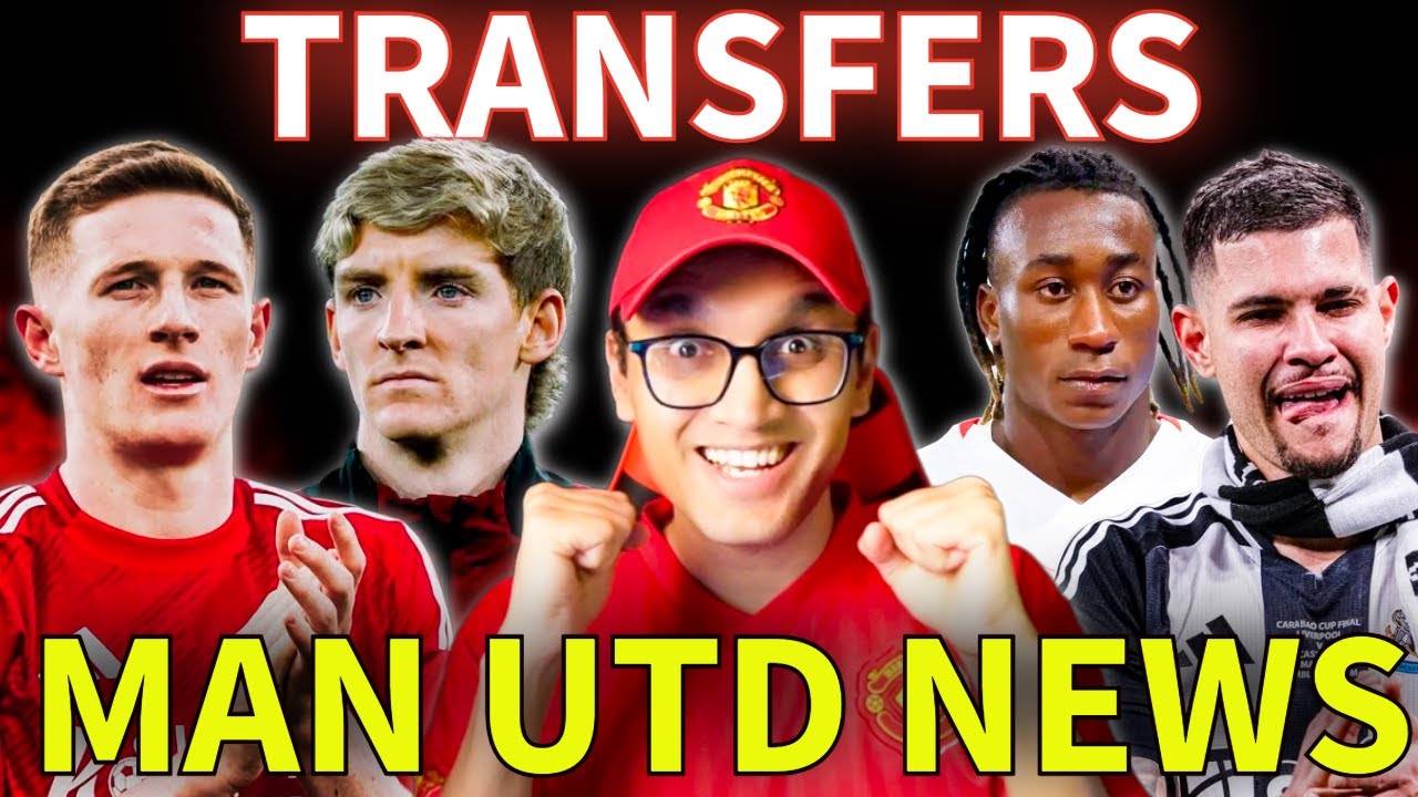 MAN UNITED TRANSFER PLAN! BRUNO, RASHFORD OUT! ANDERSON, GUIMARAES, DIOMANDE, GORDON! MAN UTD NEWS!