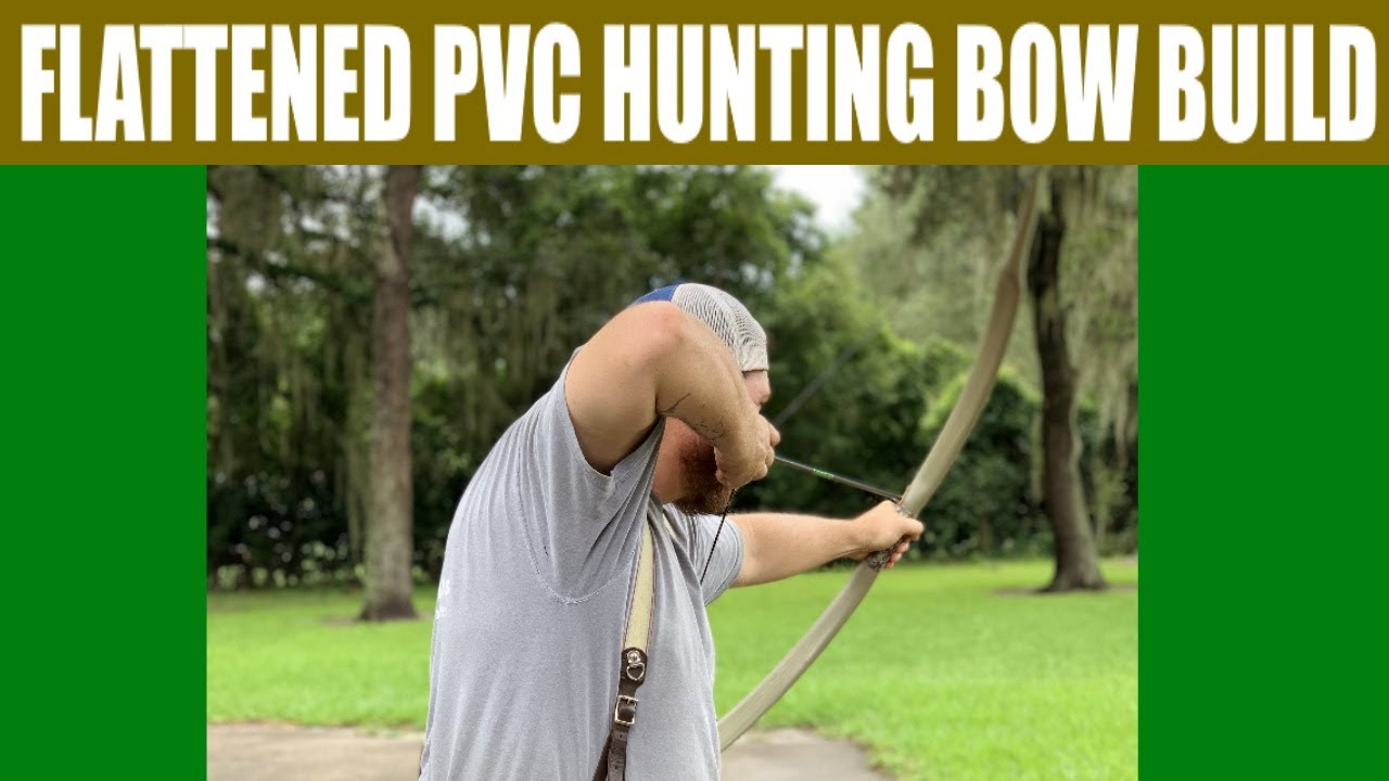 PVC Hunting  bow build part 1