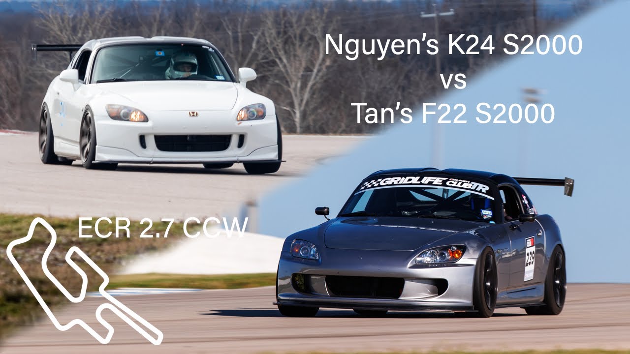 ECR 2.7 CCW - K24 vs F22c Honda S2000 - trying to keep up with Nguyen 😮&zwj;💨