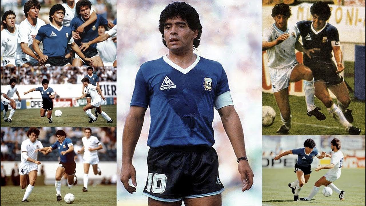 Forceful Clash against Copa América Champions! ☆ Ultimate Maradona 86 vs Uruguay 720p