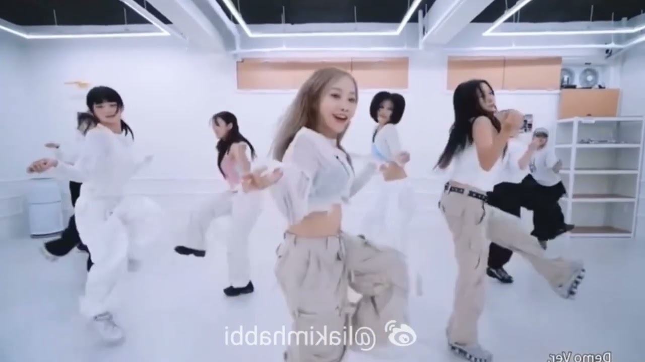 Apink-love me more dance mirror