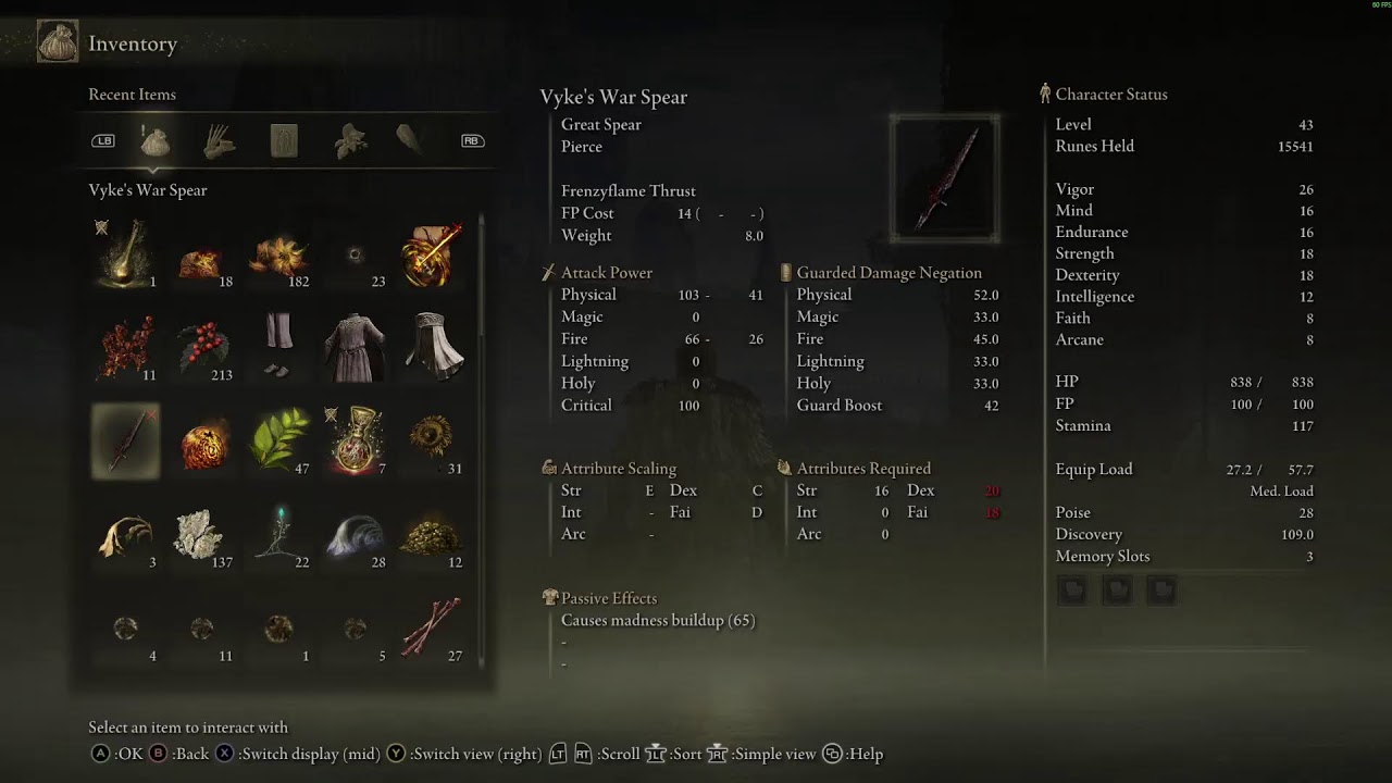 Elden Ring - Samurai build - Lettuce eat Cabbage | 8fifteen