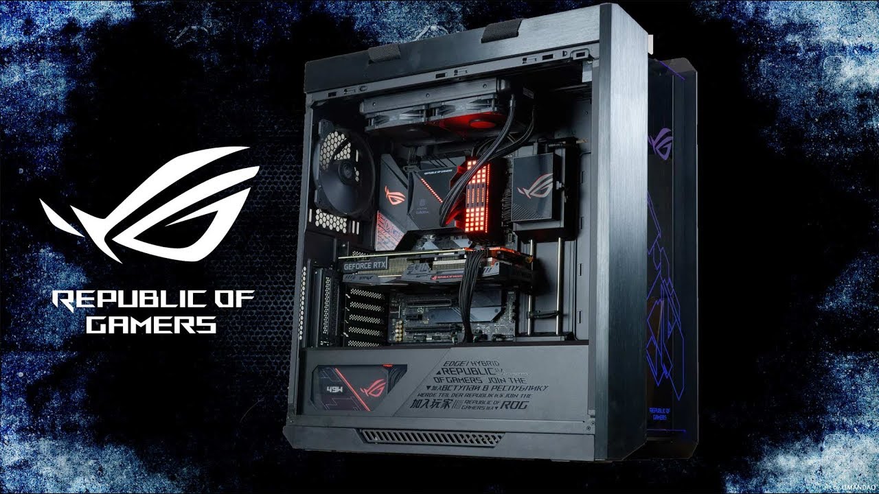 ASUS ROG STRIX HELIOS TIME-LAPSE BUILD - FULL ASUS A 3350 EUROS