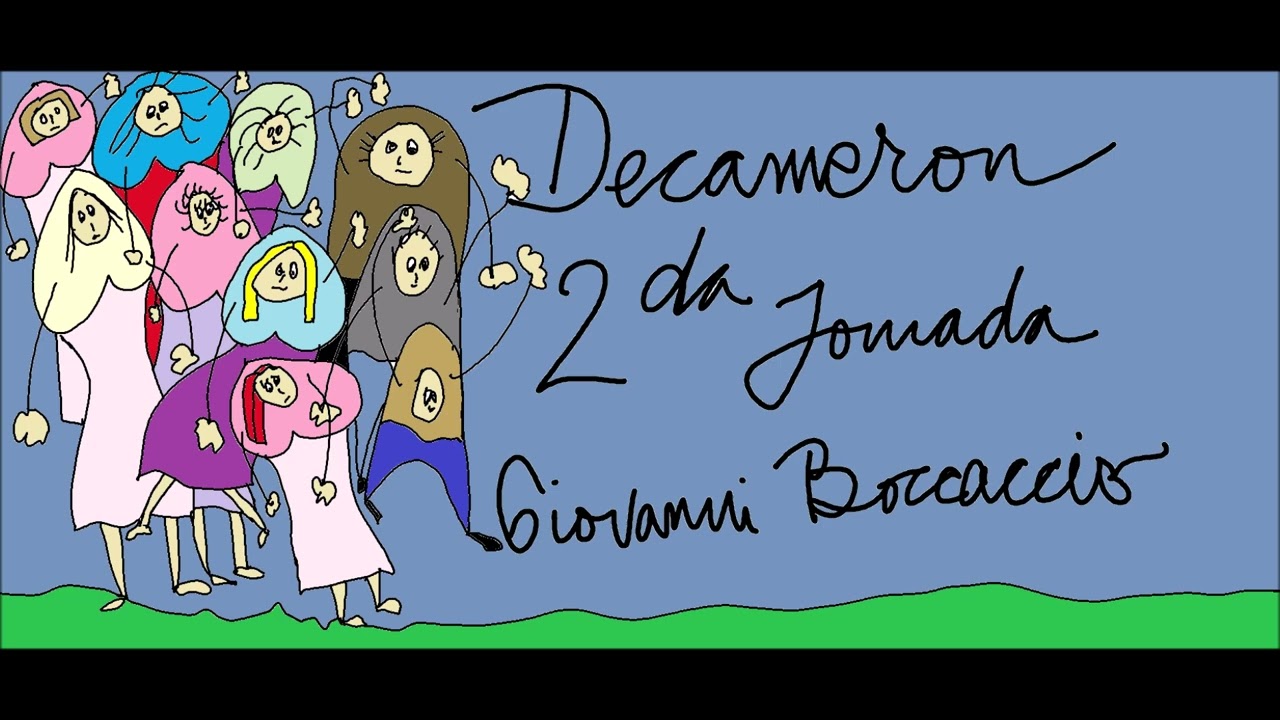 Decamerón.  Segunda jornada.  Giovanni Boccaccio.  Audiolibro en español latino