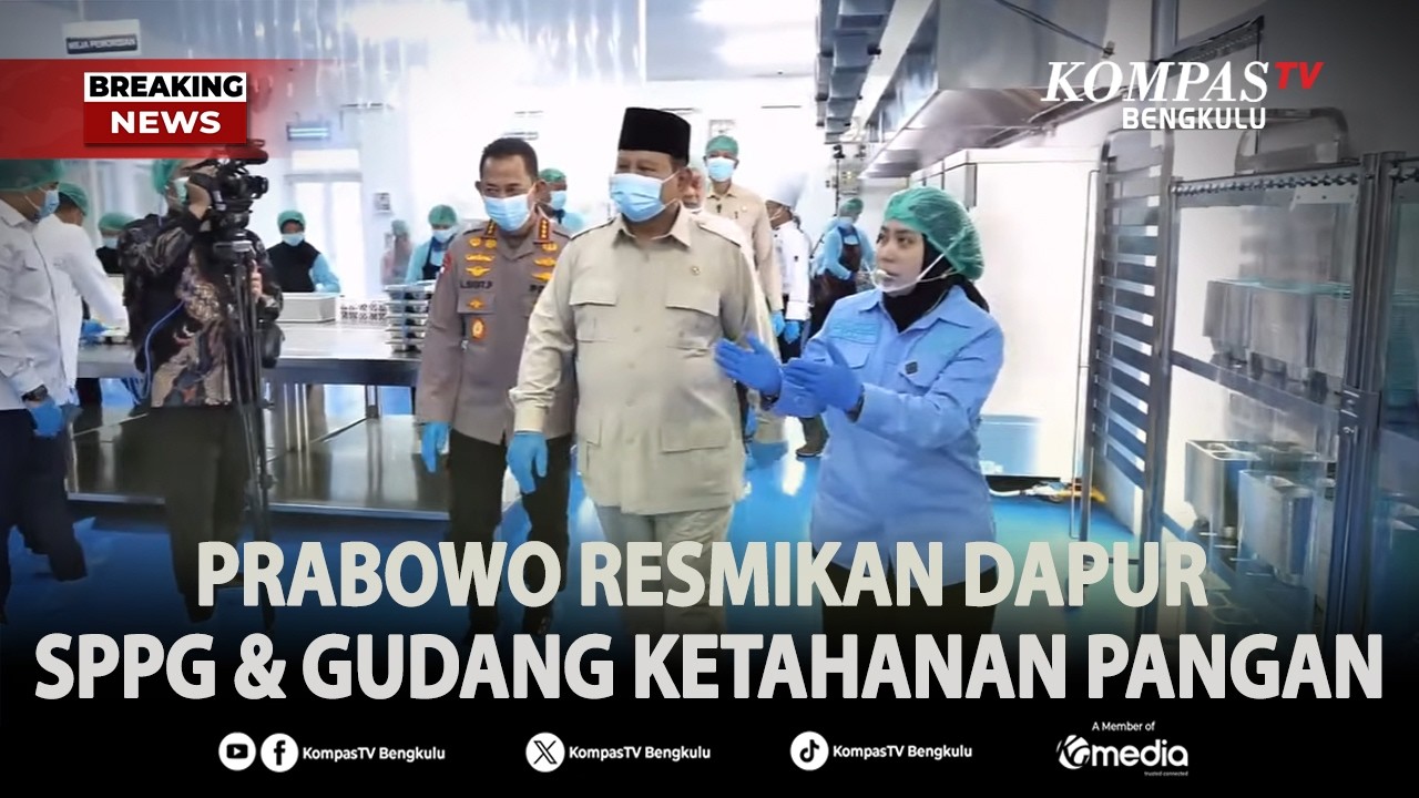 🔴 BREAKING NEWS - Perkuat MBG, Prabowo Resmikan Ribuan Dapur SPPG & Gudang Ketahanan Pangan Polri