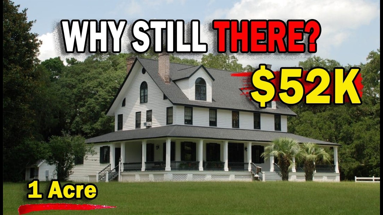 DIRT-CHEAP NORTH CAROLINA FARMHOUSES With LAND 🌄 | Starting at $52K!