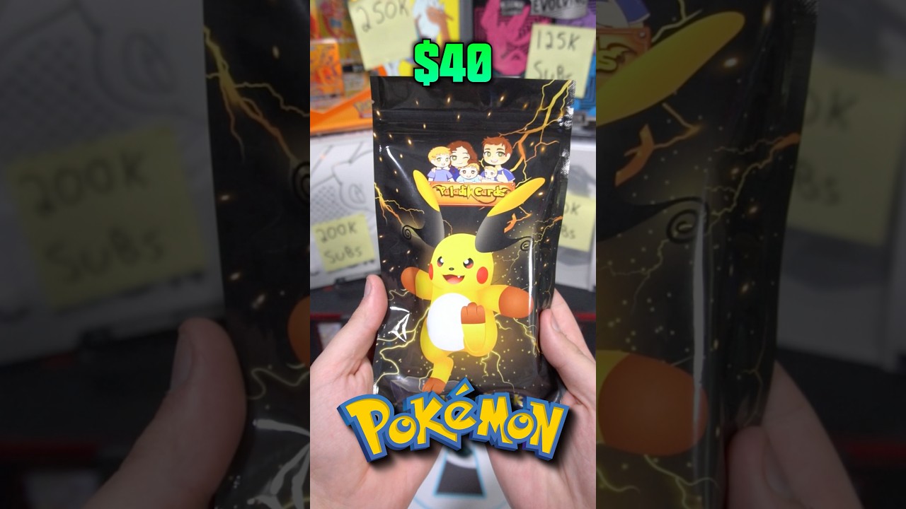 Набор Pok&eacute;mon Mystery Pack за 40 долларов (СТОИТ ЛИ ОН ТОГО?)