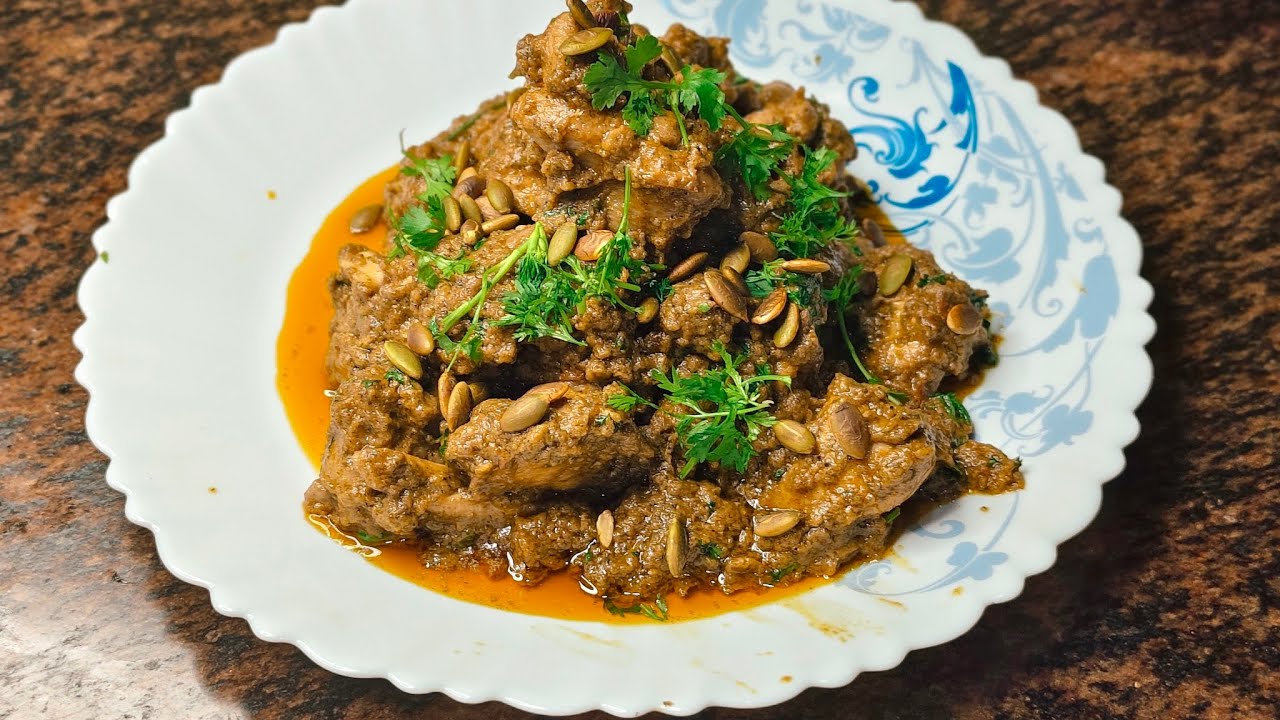 কুমড়ো বিচ দিয়ে মুরগী। #homecuisine #mycooking #cookingfood #explorepage #fypシ #foodie #recipe 