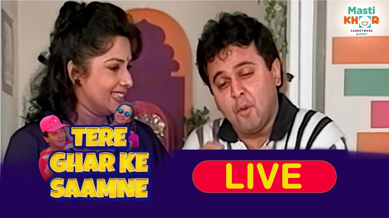 Tere Ghar Ke Saamne | Watch Full Comedy Episode | Mastiiikhor New Comedy Video # LIVE