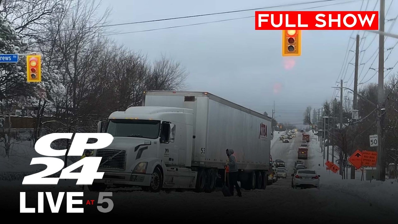 GTA deals with winter storm aftermath  | CP24 Live at Five for Feb.18, 2026