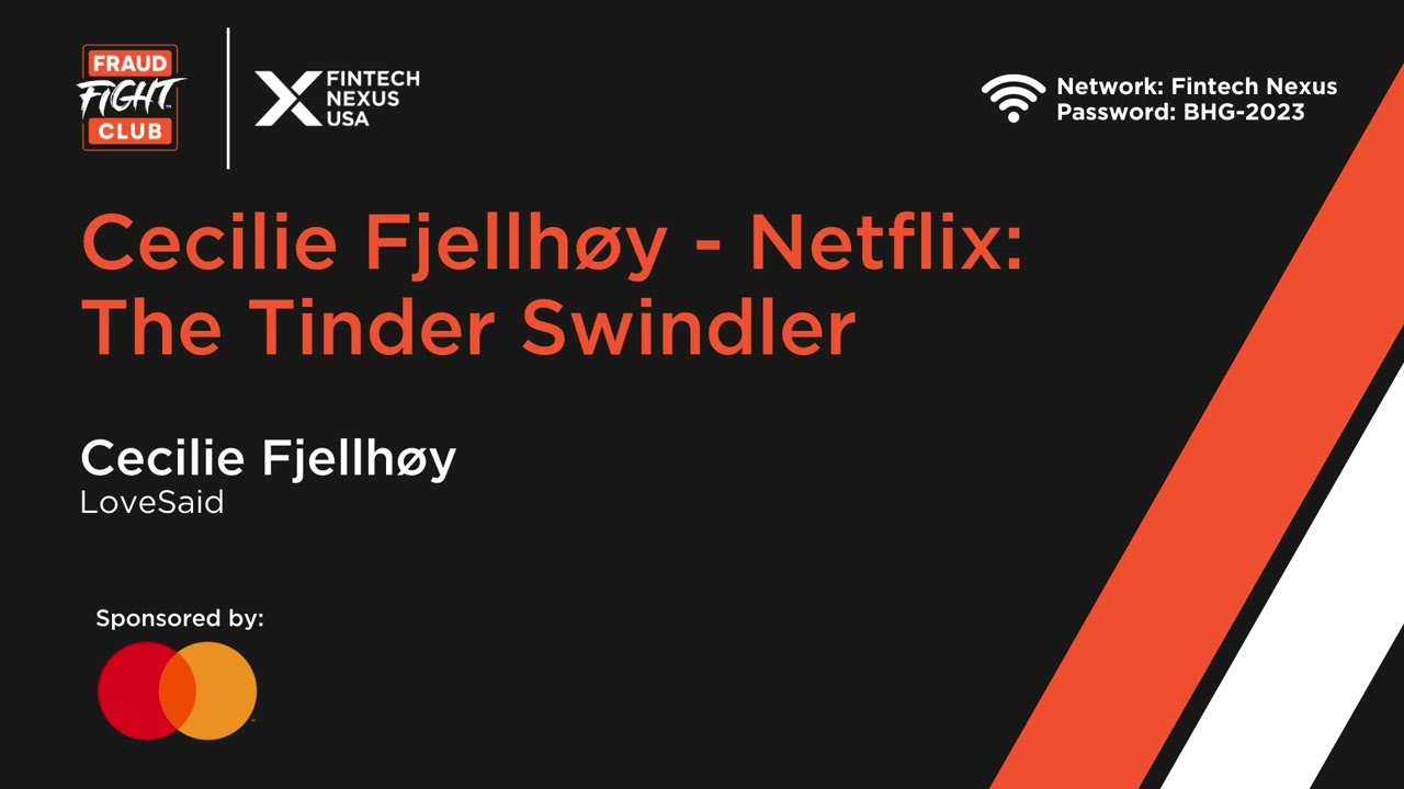 Cecilie Fjellhøy - Netflix: The Tinder Swindler
