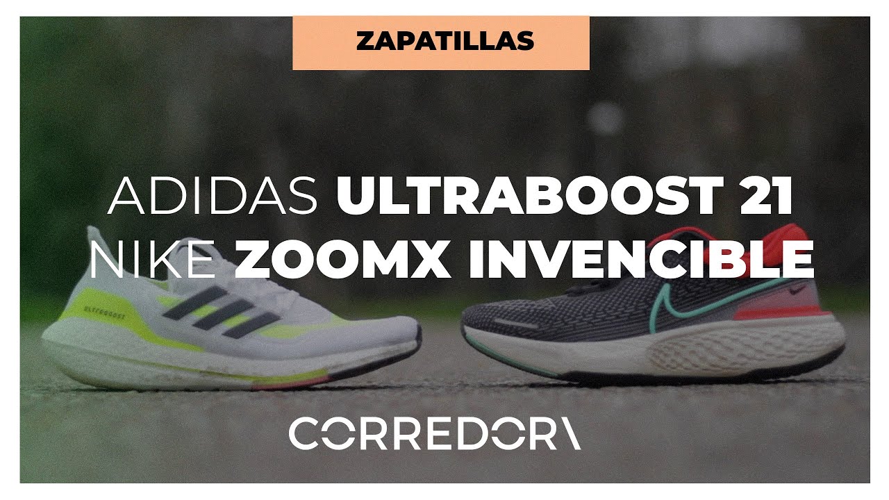 👟 Adidas Ultraboost 21 vs Nike ZoomX Invincible 👟 | CORREDOR