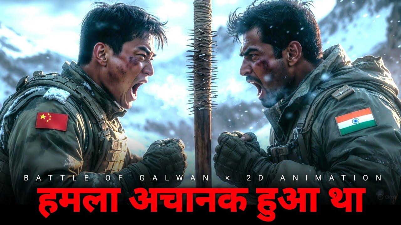 Battle of Galwan: The Fight Without Guns | 2D Animated