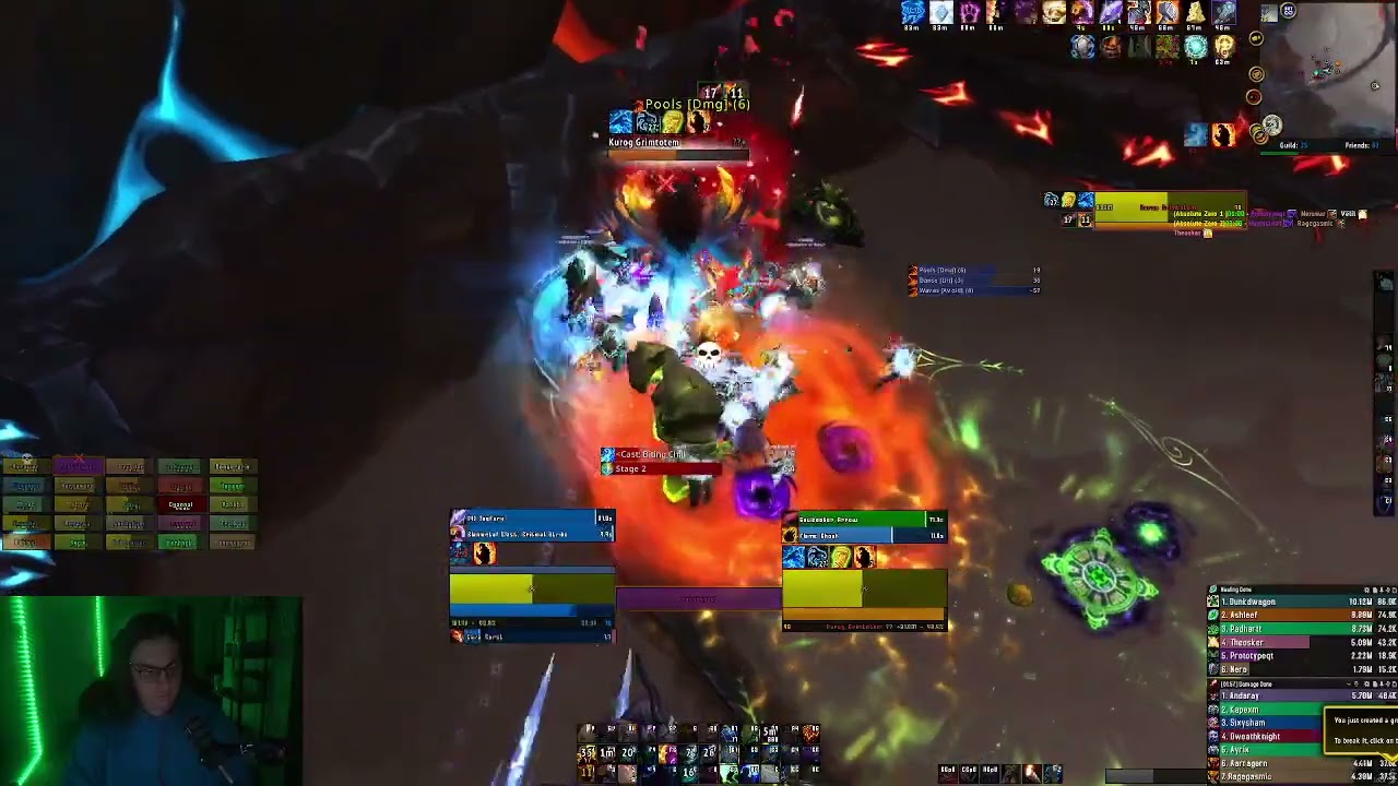 Normal Kurog Grimtotem Kill - Elemental Shaman POV