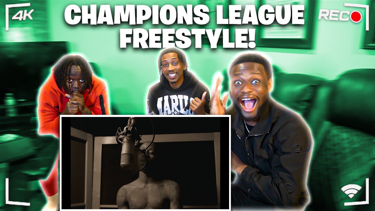 AMERICANS REACT TO CLAVISH - CHAMPIONS LEAGUE FREESTYLE !
