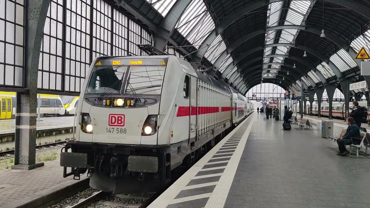 IC 2163 DB (IC 2) Karlsruhe Hbf Bádensko Württembersko - Nürnberg Hbf Bavorsko.