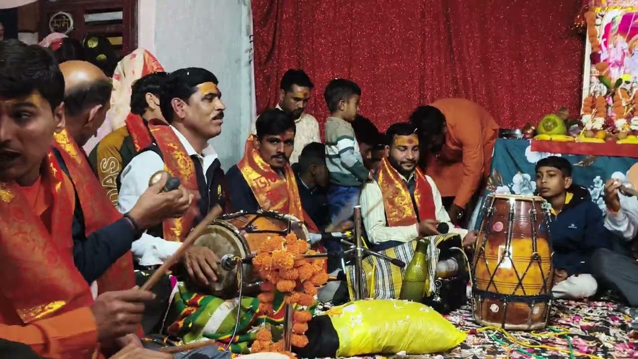 🚩मरेवा🎤 उत्सव👌 समिति🙏 सुंदरकांड🌹 भजन 👈