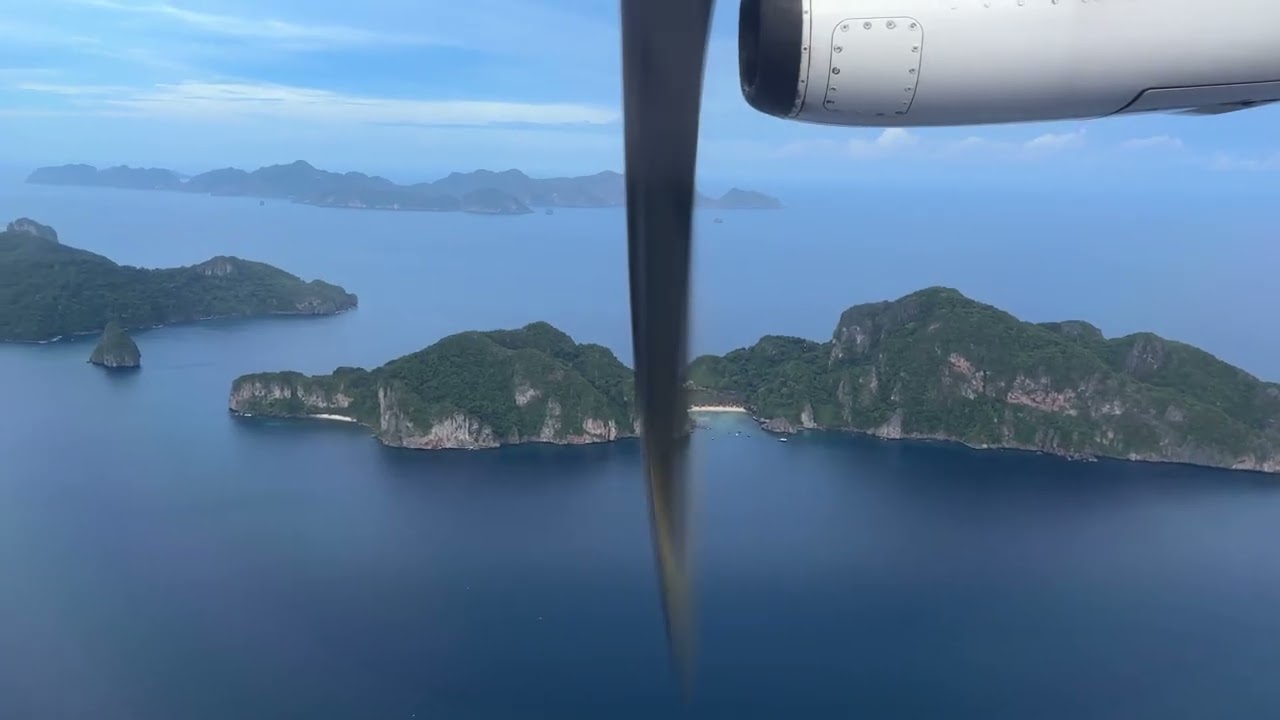 [4K] Manila to El Nido ✈️ 