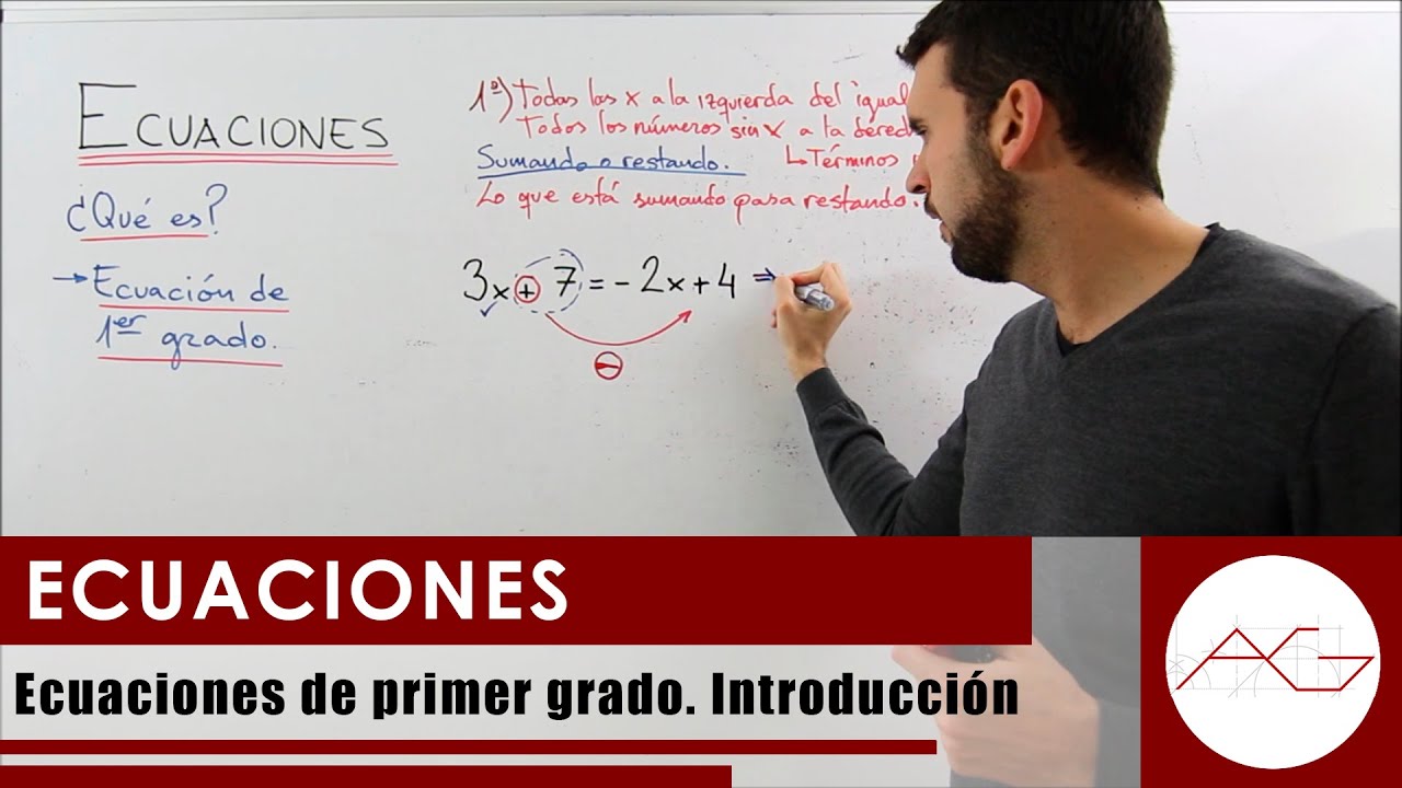 Ecuaciones. Introducción a ecuaciones de primer grado