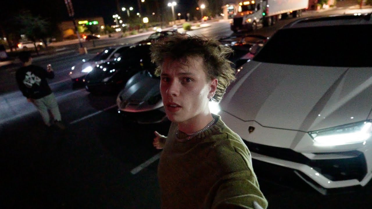pov: you and your friends got rich and terrorize the streets in supercars