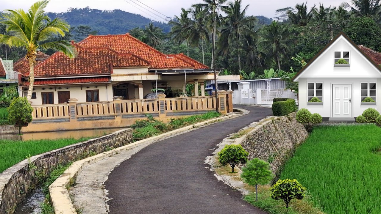 Ini dia Kampung yang disukai KDM,subur,bersih,warganya rajin bekerja.