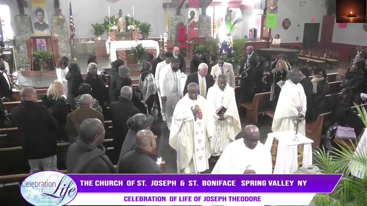 Celebration  of Life of Joseph Theodore.