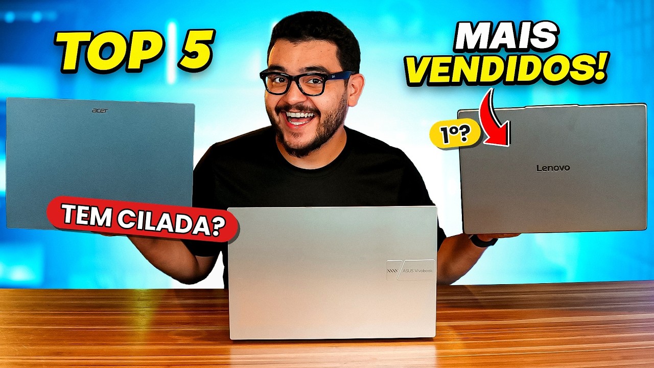 TOP Notebooks Custo-Benef&iacute;cio MAIS VENDIDOS de 2026 (analisei todos)