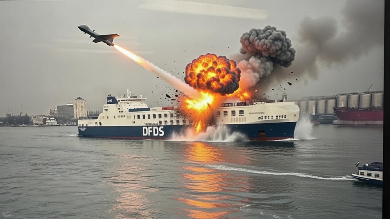 Which drone is attacking Merchant Ships/ ShipSailorSunil