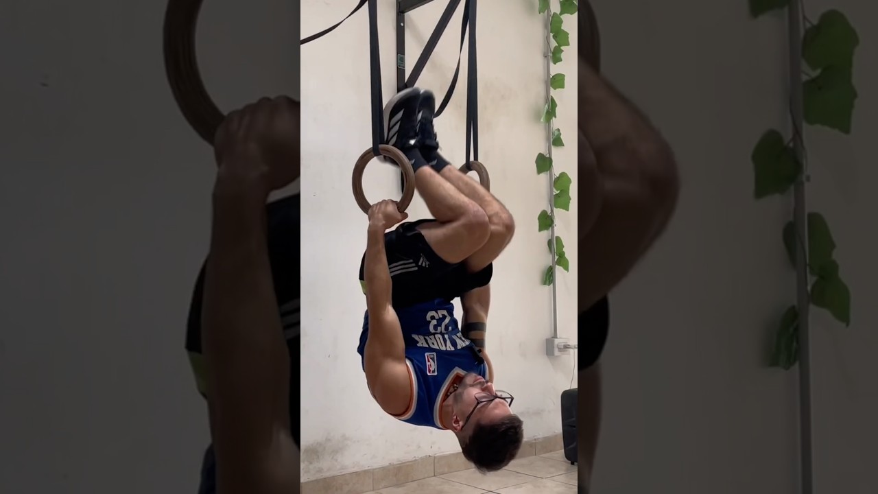 How to Do a Tuck Front Lever on Rings 🔥