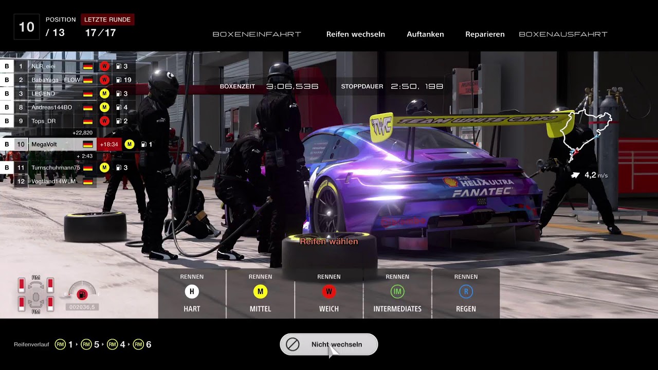 GT7 - TWC 24h Rennen - Stint 11 im Porsche GT3R
